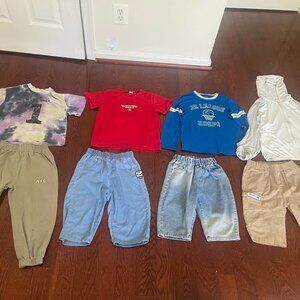 8 piece Boys Clothing Bundle, Size 6/7